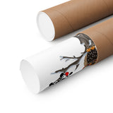 Mini Emozi® Winter Halt, Hoot, Heart Large Poster