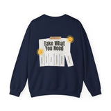 Sunni Take What You Need Unisex Heavy Blend™ Crewneck Sweatshirt